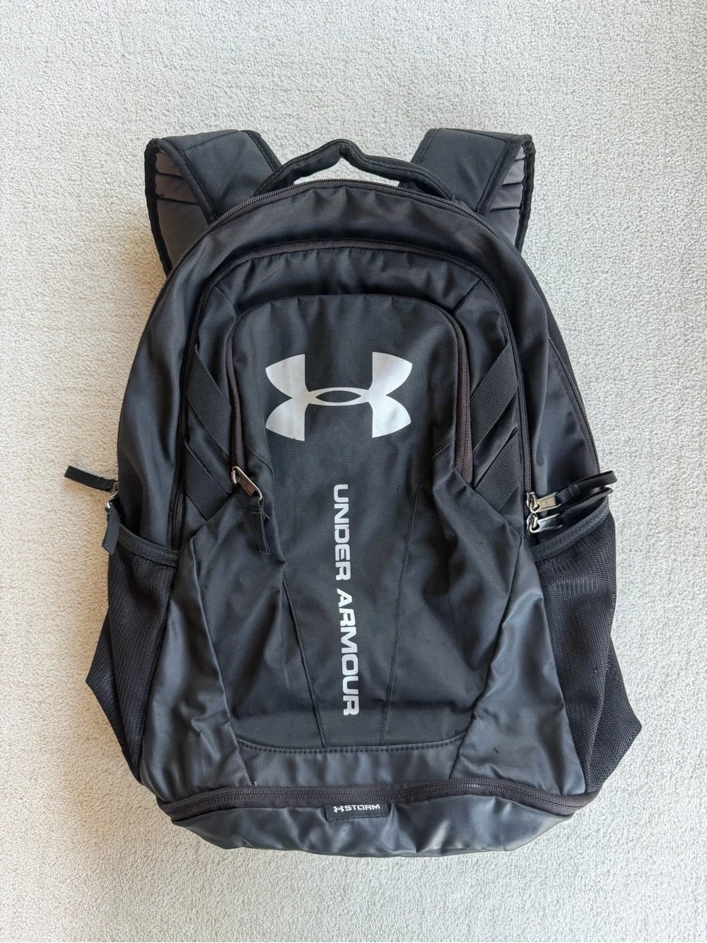 Under Armour Storm Hustle Black Backpack